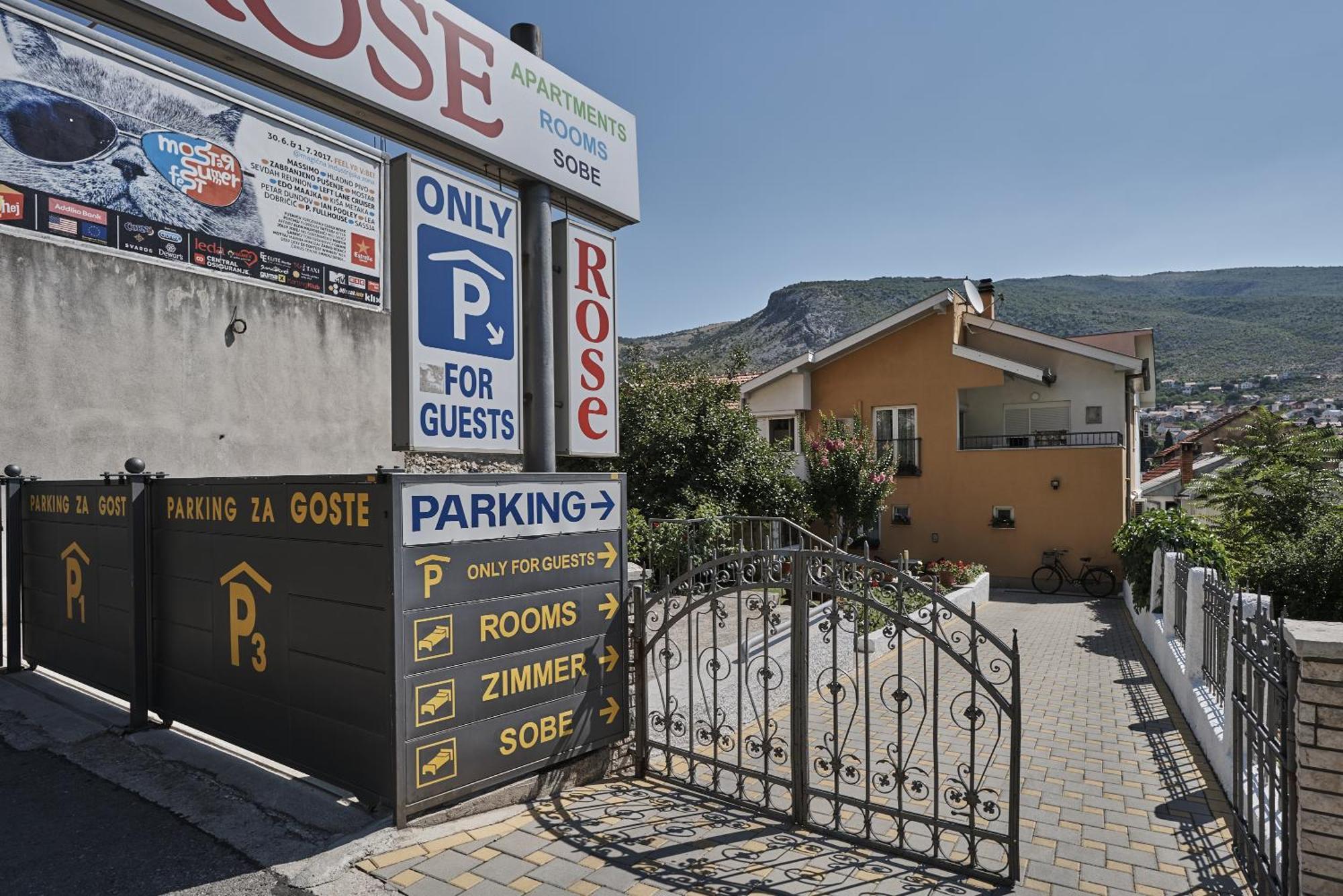 Pansion Rose Hotel Mostar Exterior photo